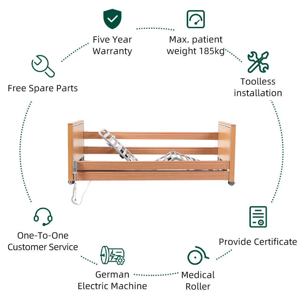 Ecofit Plus Low Nursing Home Bed