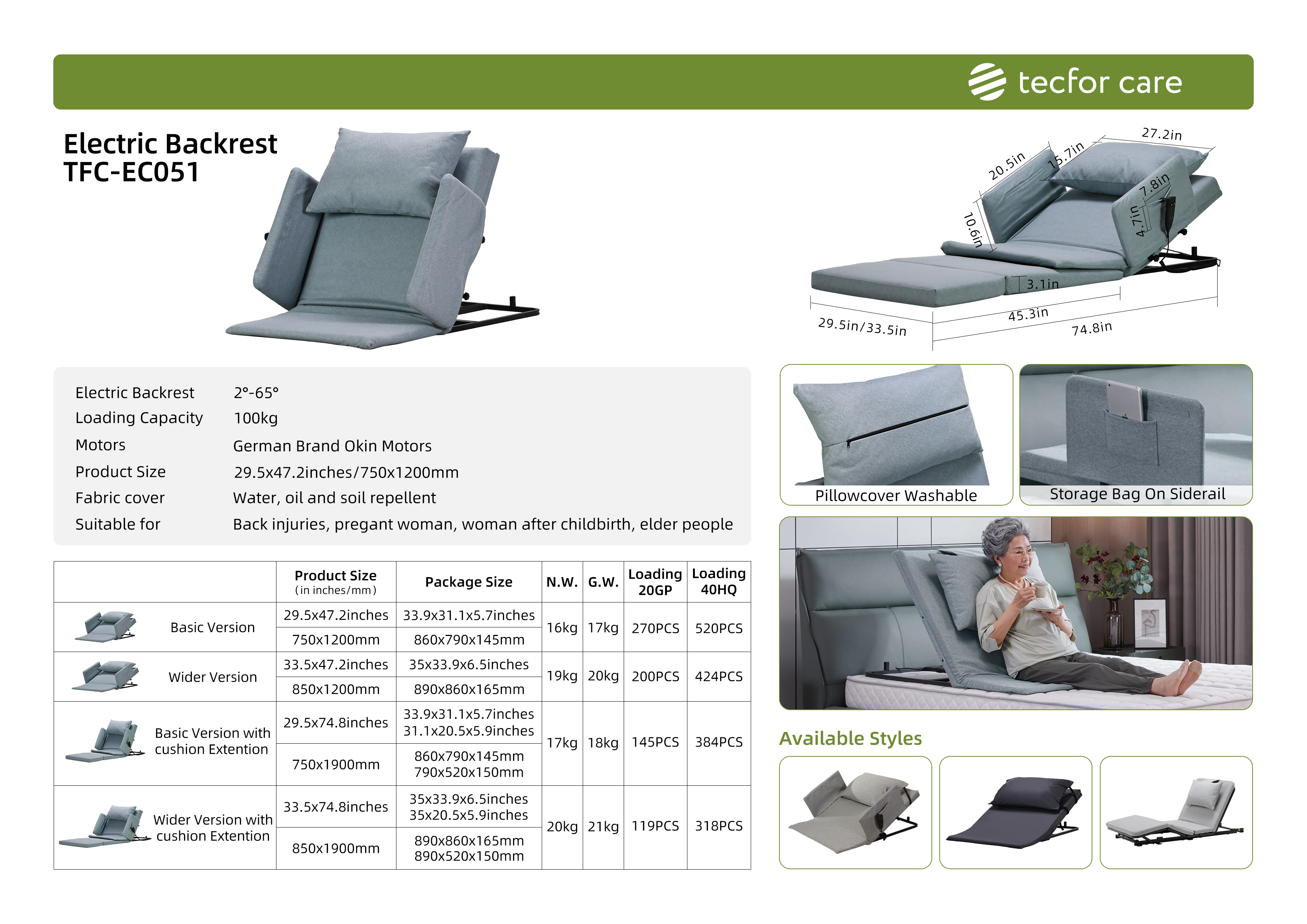 Electric-Backrest-TFC-EC051